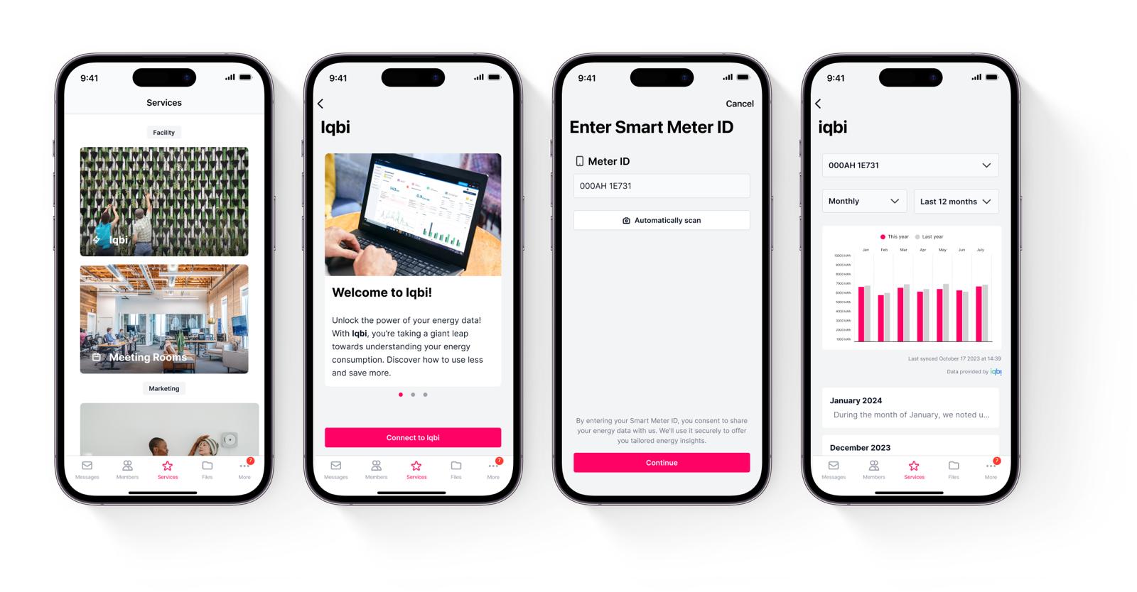 Rhino utility data flowing into the Chainels tenant platform